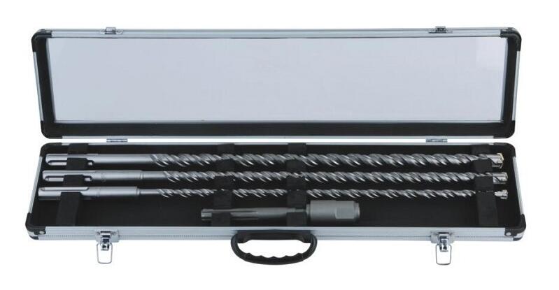 Greetools 4 pi&egrave;ces de foret en carbure de tungst&egrave;ne SDS Max