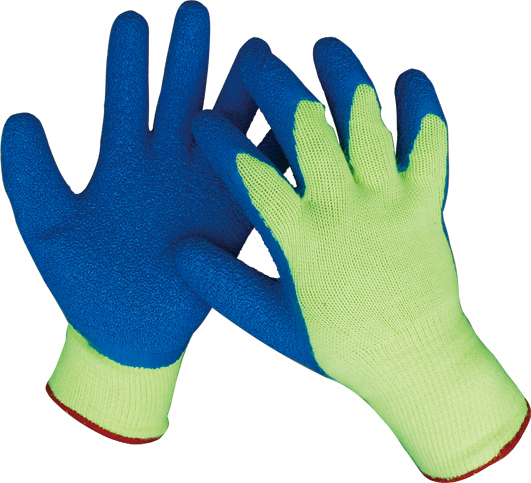 LATEX COATED GLOVES 