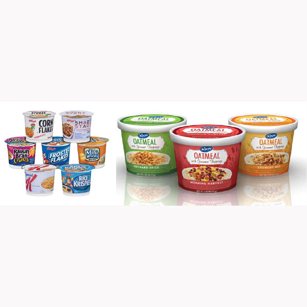 Cereal/Oatmeal cup filling sealing mahcine 
