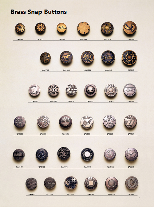 Brass Snap Buttons