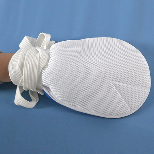 Cotton material seal medical ICU against cupping restraint glove