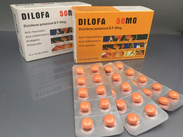 Diclofenac potassium tablet 