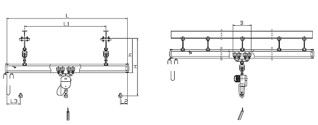 KBK Type Crane Buy Product On Overhead Cranes Gantry Cranes Jib