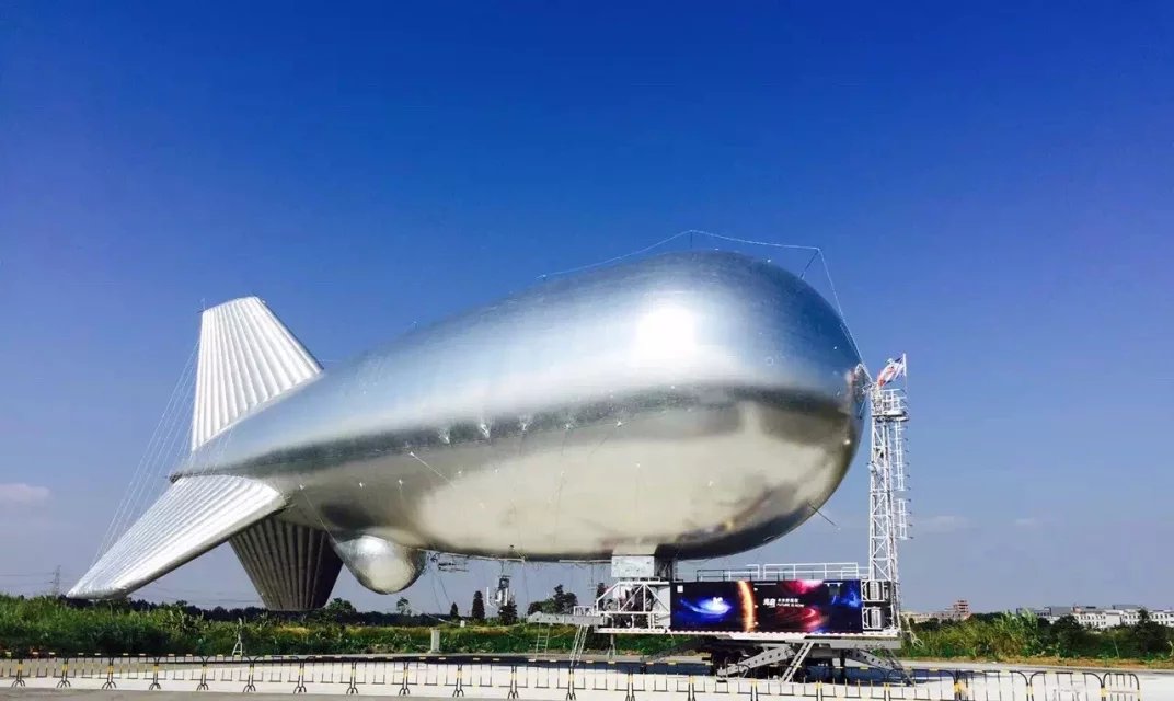 福洋鋰電池充電器助力深圳光啟飛艇成功升空2000米