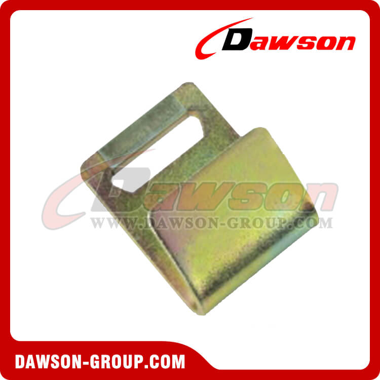 DSWH033 BS 5000 кг / 11 000 фунтов 2-дюймовые оцинкованные плоские крючки для лямок