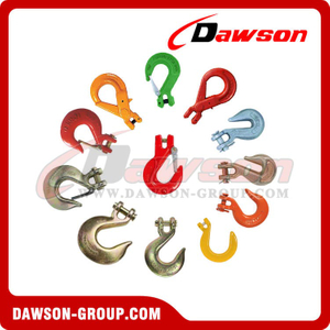Forme el gancho forjado de la aleación del acero de aleación tipo gancho para levantar las cadenas