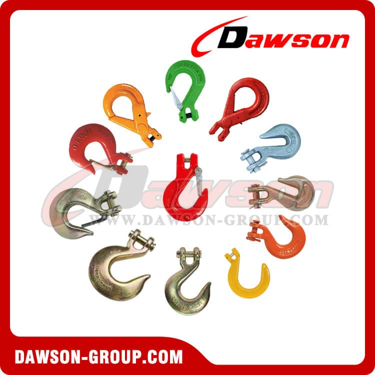 Forme el gancho forjado de la aleación del acero de aleación tipo gancho para levantar las cadenas