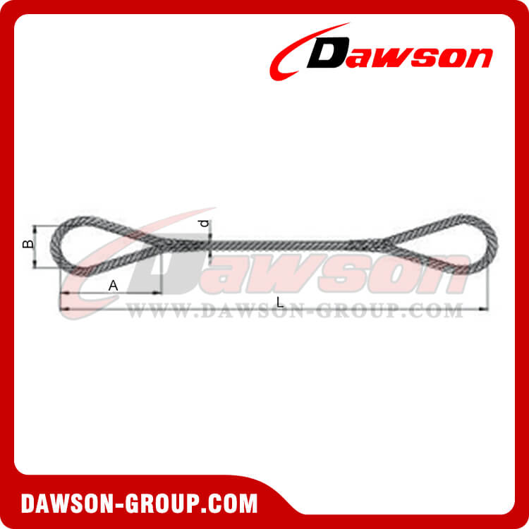 Eslingas de ojo suaves empalmadas - Dawson Group Ltd. - Fabricante, proveedor, f&aacute;brica y exportador de China