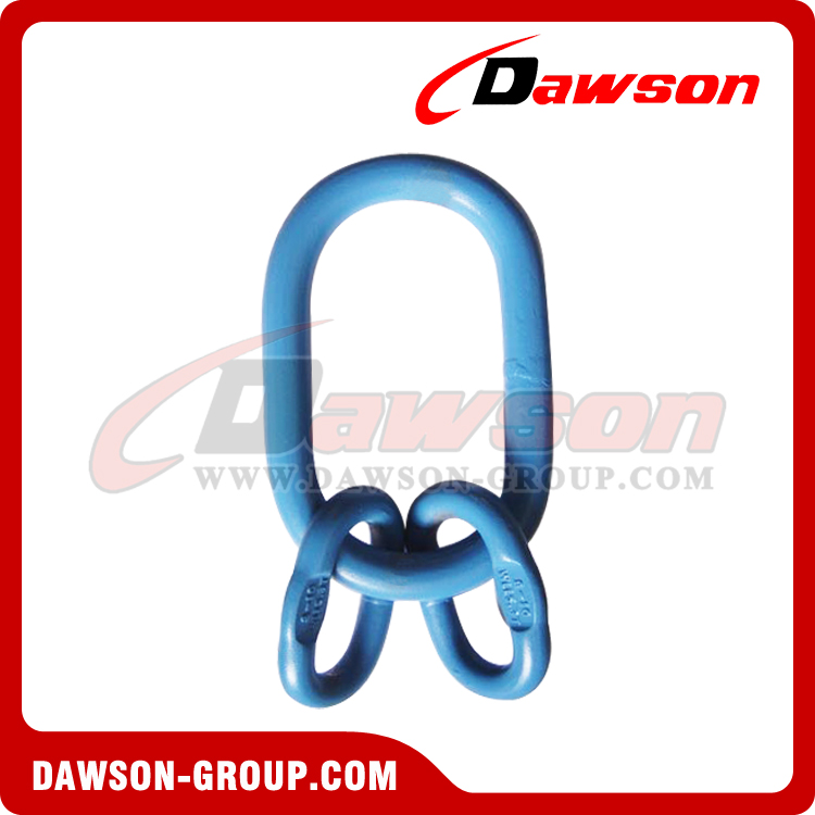 G100 / Grade 100 Master Link Assembly com Flat for Wire Rope Lifting Slings