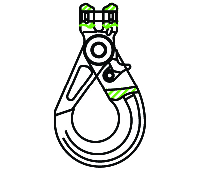 Gancho autoblocante de horquilla DS335 G80 - Dawson Group LTD.- Fabricante, proveedor, f&aacute;brica de China