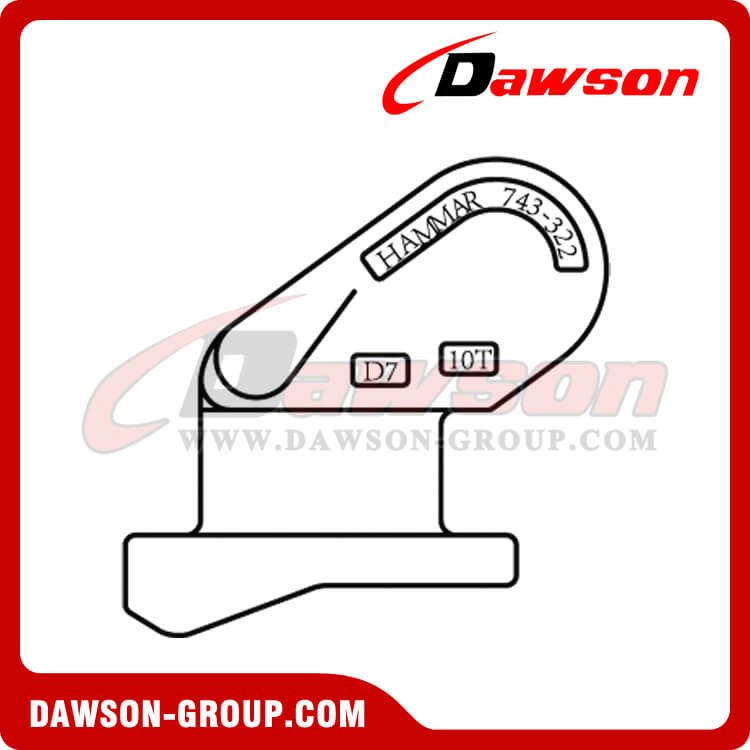 DS135 G80 PIE DE ELEFANTE CON HORQUILLA–DERECHO 10T - DAWSON GROUP LTD.- FABRICANTE, PROVEEDOR, F&Aacute;BRICA DE CHINA