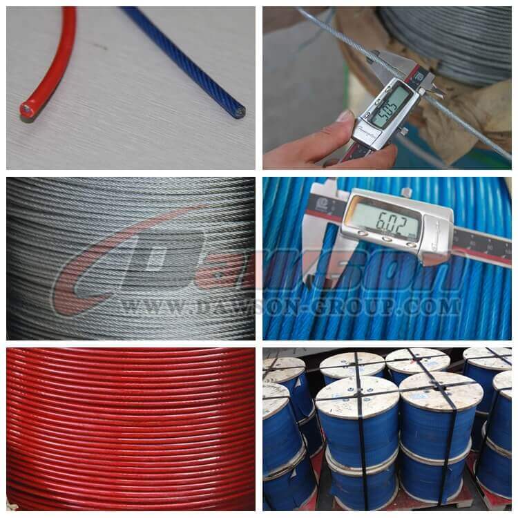 Cable de alambre recubierto de PVC - Dawson Group Ltd. - Fabricante, proveedor, f&aacute;brica y exportador de China
