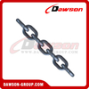 EN818-7 Cadena de carga de aleación de grado 80 de 3,2-22 mm para bloque de cadena, cadena de carga de polipasto DAT DT clase T, cadena de carga de polipasto DAT DT de grado T