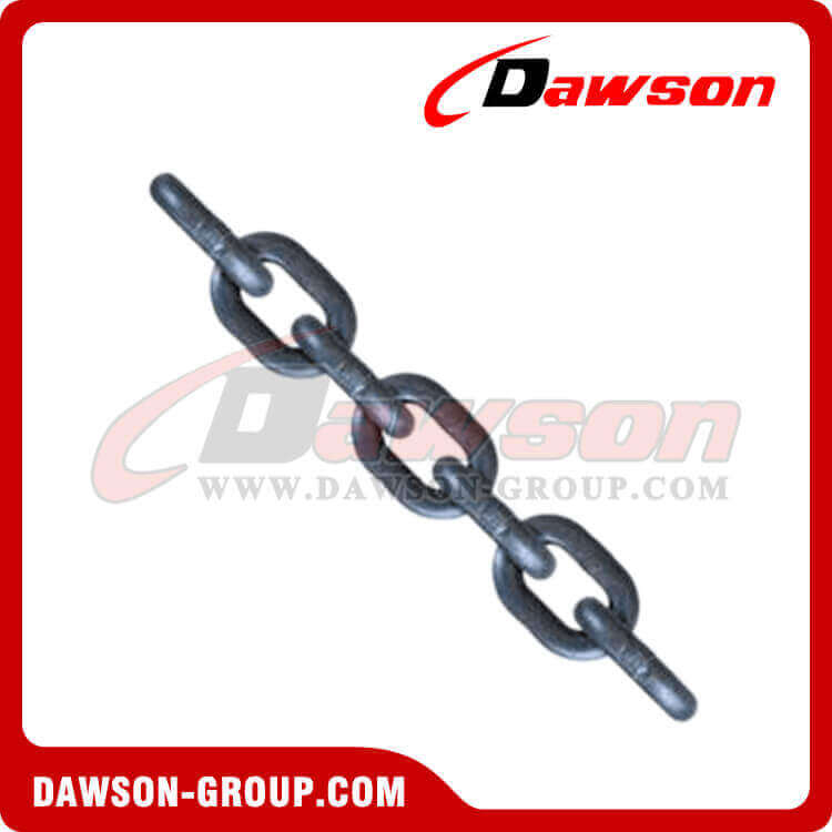 EN818-7 Cadena de carga de aleación de grado 80 de 3,2-22 mm para bloque de cadena, cadena de carga de polipasto DAT DT clase T, cadena de carga de polipasto DAT DT de grado T