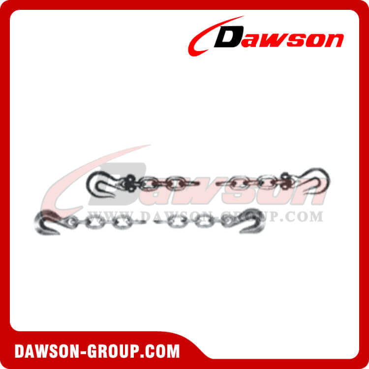 CADENA CON GANCHOS DE AGARRE DE CLEVIS EN AMBOS EXTREMOS (GRADO 70) - DAWSON GROUP LTD.- FABRICANTE, PROVEEDOR, F&Aacute;BRICA DE CHINA