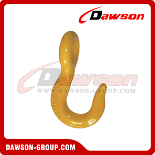 G80 / Grade 80 Round Carbon Steel Reverse Eye Hook para Lashing e Pulling