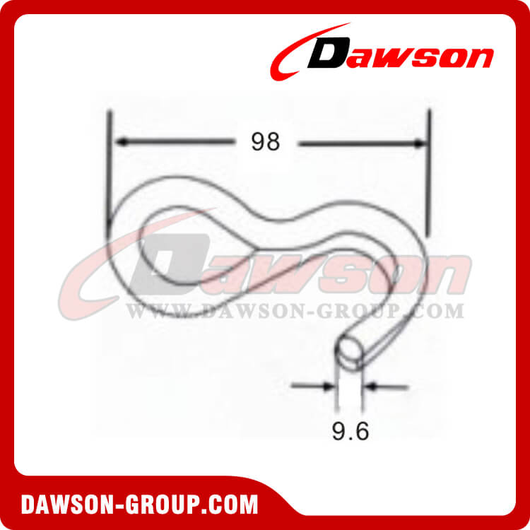 Gancho en S DSSH25251 - Dawson Group Ltd. - Fabricante, proveedor y f&aacute;brica de China