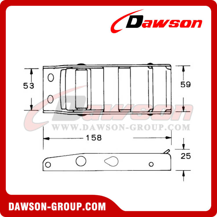DSOCB16 オーバーセンターバックル - 中国メーカーサプライヤー
