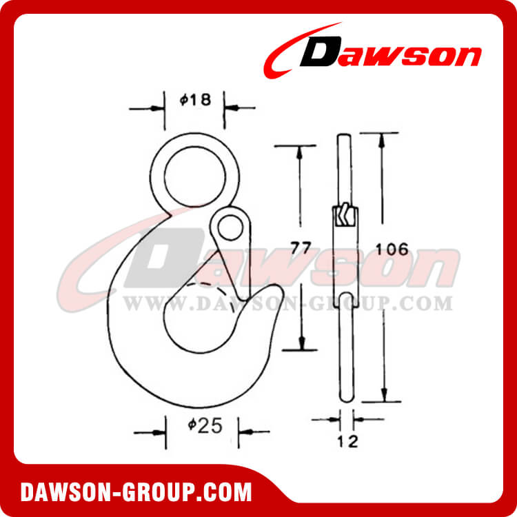 DSFGH3001 鍛造フック - Dawson Group Ltd. - 中国メーカー、サプライヤー、工場