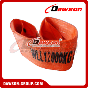 WLL 12 Ton Polyester Webbing Slings - Lifing Slings