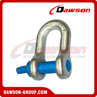 AS2741 Forged Alloy Grade S Dee Shackle Com Parafusos