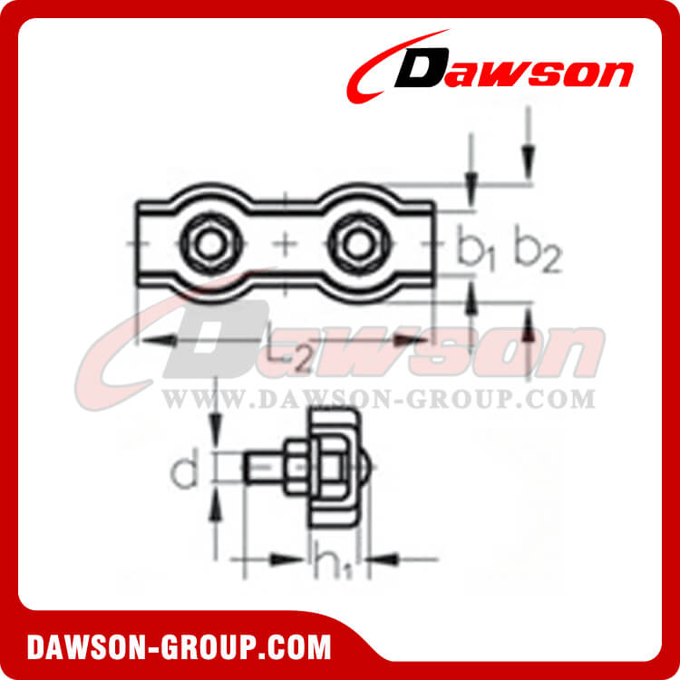 Clips para cable d&uacute;plex - Dawson Group Ltd. - Fabricante, proveedor, f&aacute;brica y exportador de China