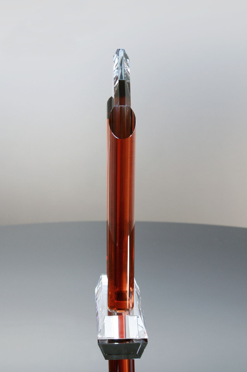 Madrid Ruby Crystal Tower Award Trophies