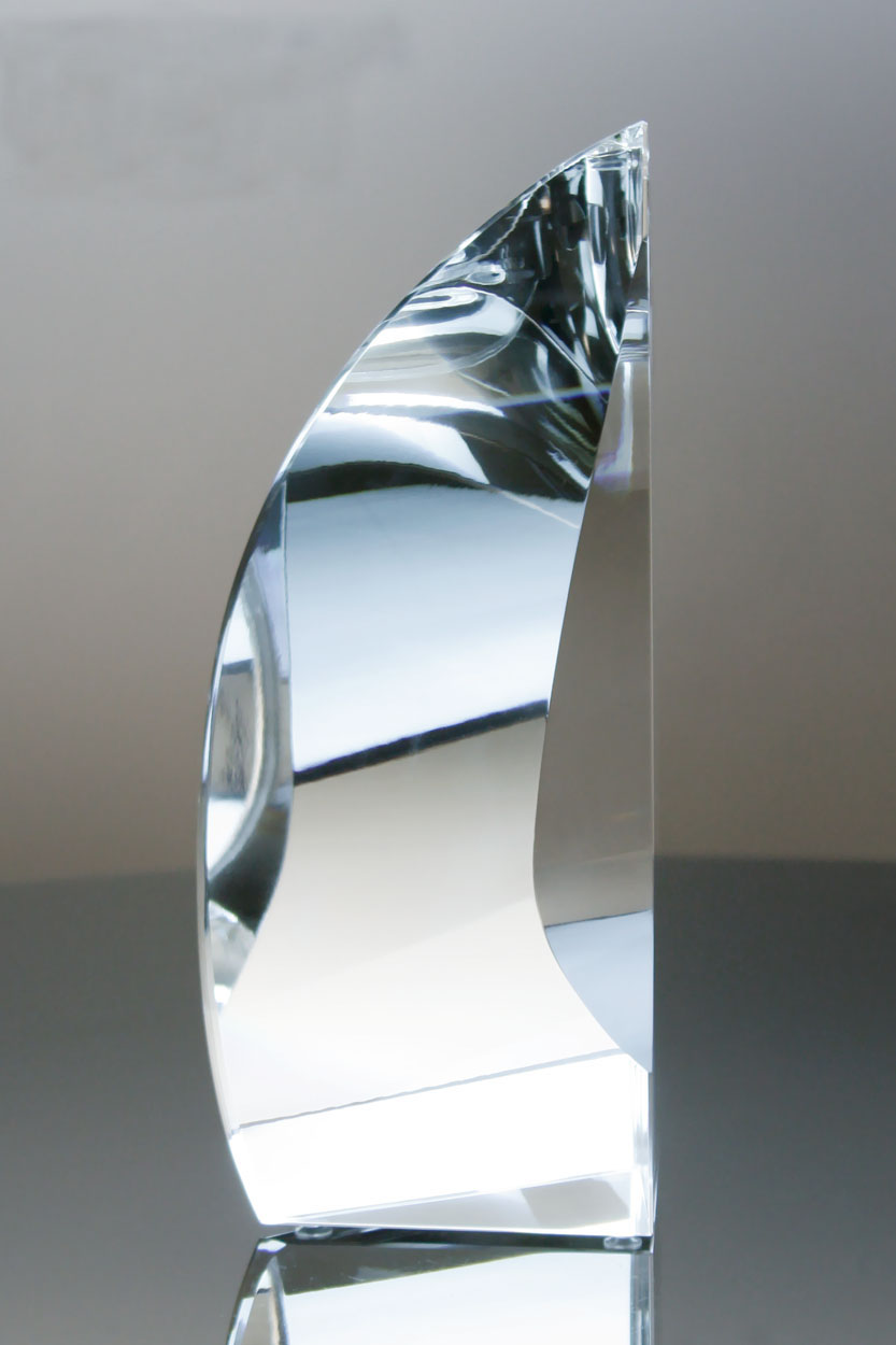Calla Crystal Point Award Trophy Gift