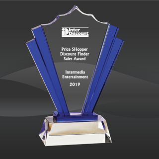 Blue Crown Crystal Award (SCT-B9010)