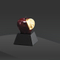 Juicy Red Apple Trophy (D-AE34)