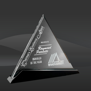 Cavalcade Crystal Triangle Award (CD-6325, CD-6326, CD-6327)