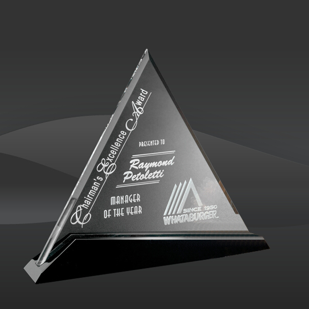 Cavalcade Crystal Triangle Award (CD-6325, CD-6326, CD-6327)