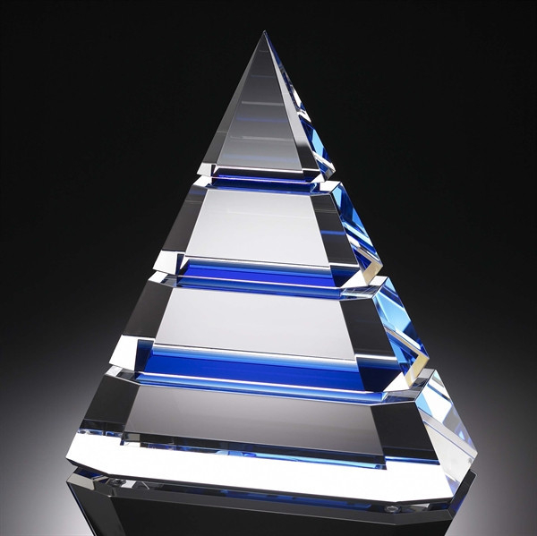 Sapphire Crystal Pyramid of Success (#13091)