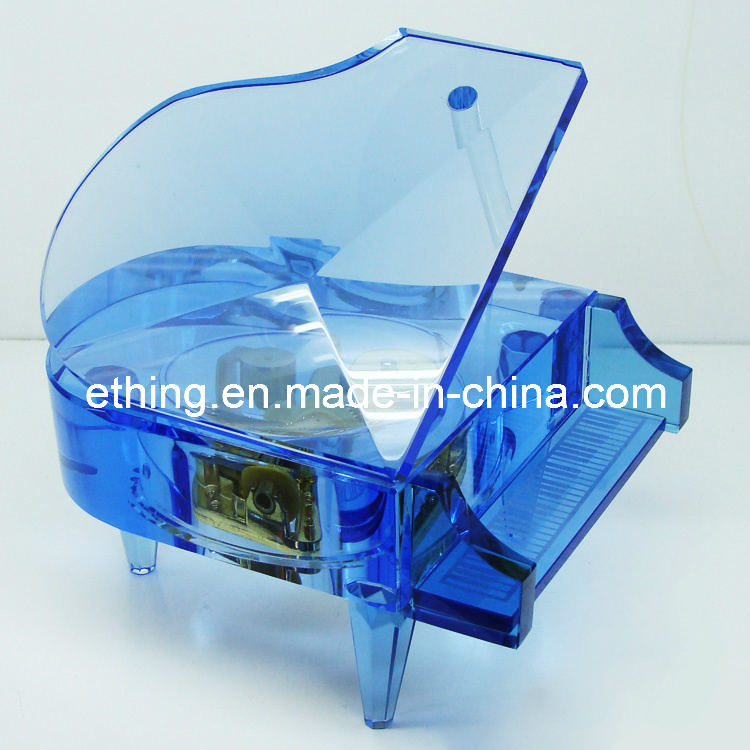 Crystal Piano Music Box