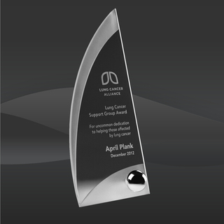 Ergo Sail Crystal Award (JC-1030S, JC-1030L)