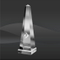 Clear Obelisk Tower Crystal Award (JC-4000-863, JC-4001-863, JC-4002-863)