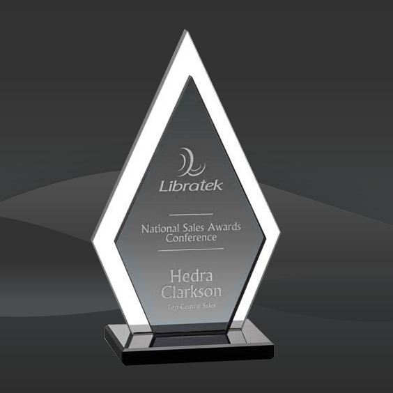 Hidden Black Peak Crystal Award (MP-AWK8031, MP-AWK8032, MP-AWK8033)