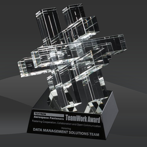 Infinate Squares Crystal Award (RS-9847-19)