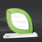 Green Leaf Crystal Award (MP-OPT6612)