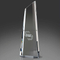 Polygon Obelisk Optical Crystal Award (CA-1255)