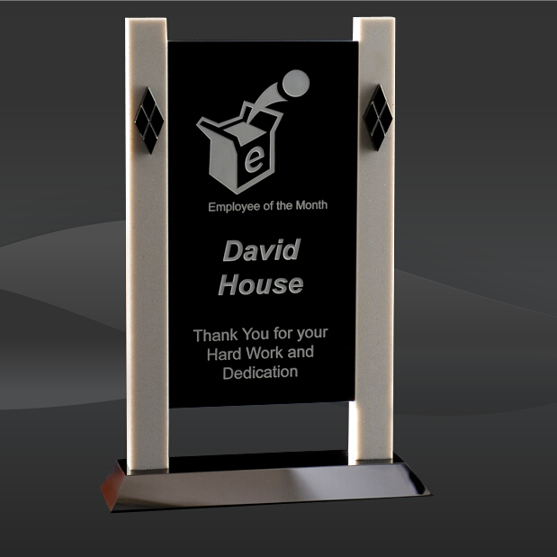 Black Crystal Cabana Award (T-WCBA610)