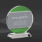 Green Border Crystal Award (STR-OPT7471, STR-OPT7472, STR-OPT7473)