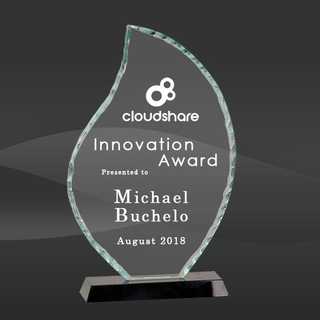 Facet Flame Glass Award (J-FC11, J-FC12, J-FC13)