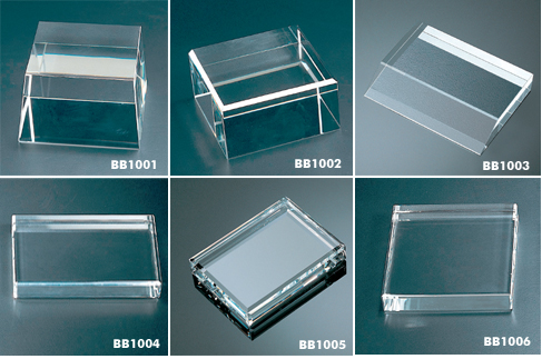 Glass Crystal Base for Glass Crystal Award or Golf Trophies