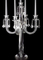 24 1/2in Chandelier Ornament Crystal Candelabra