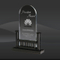 Tall Crystal Black Pillar Award (DMC-DCA0127)