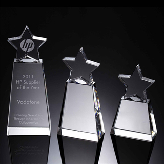 Clear Star on Clear Base Award (#14094, #14095, #14096)