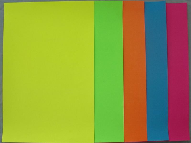 Fluorescent Card Paper