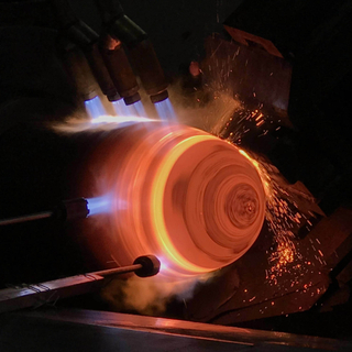 Industrial Cylinders Hot Spinning Machine