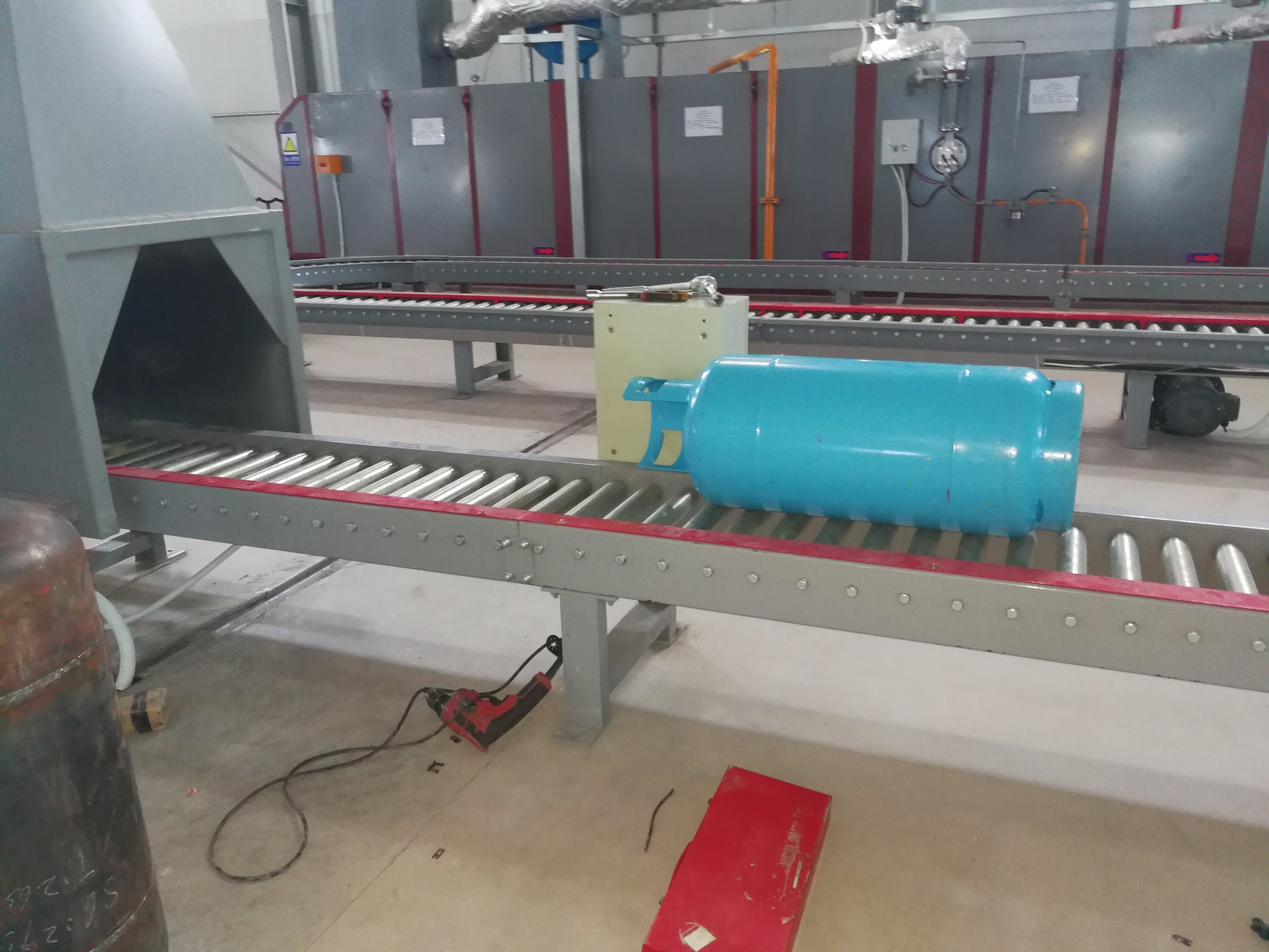 LPG Gas Cylinder Drying Oven for Automatic Production Line